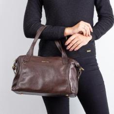 Bolsa de couro grande Aurora-Feminino