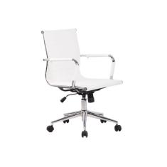 Cadeira de Escritório Diretor Giratória New Best Branca