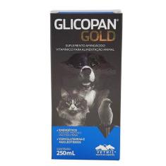 Glicopan Gold 250ml Vetnil Suplemento Animais
