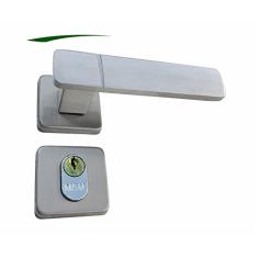 Fechadura para Porta de Entrada Externa com Roseta Capri 40mm Mgm Alumínio