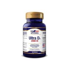 Vitamina Ultra D3 2.000 Ui Vitgold 60 cápsulas