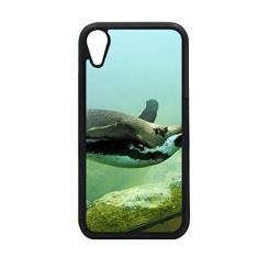 Capa para iPhone XR com imagem da natureza do pinguim da Antártica do oceano para proteção de telefone