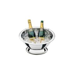 Champanheira Tramontina Rotonda Em Aço Inox Com Suporte Para 4 Garrafas 42 Cm 11,9 L Tramontina