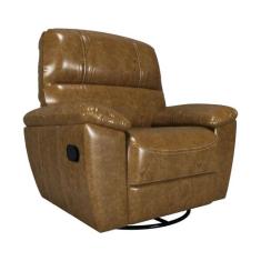 Poltrona do Papai Reclinável Giratória Armênia Glider Mecânico Couro M