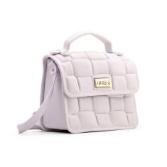 Bolsa Feminina De Mão Emborrachada Impermeável Com Alça Ajustável  - G