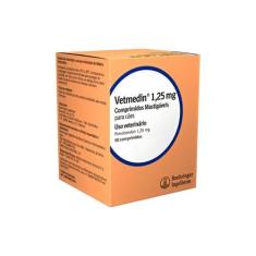 Vetmedin 1,25mg 50 comprimidos Pimobendan Cães Cardiacos - Boehringer