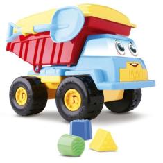 Brinquedo Educativo Pedagogico Caminhão Basculante - Silmar