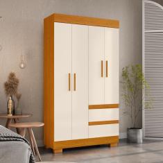 Guarda-Roupa De Solteiro Argentina 4 Portas Linhamobília