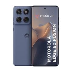 Smartphone Motorola Edge 60 Fusion 5G - 256GB 24GB (8GB RAM+16GB Ram Boost) moto AI 50MP Sony Camera Ultraresistencia militar IP68 NFC