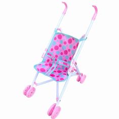 Carrinho Para Boneca Dobravel Passeio Divertido 08 Rodas