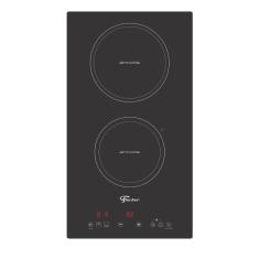 Cooktop de Indução Fischer Vitrocerâmico 2 Bocas Painel Digital Touch Timer Preto 220V