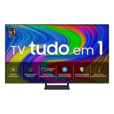 Samsung Smart TV 55&quot; QLED 4K 55Q65DB 2024, Modo Game, Tela sem limites, Design slim, Visual livre de cabos, Alexa built in