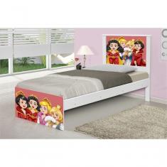 Cama Solteiro Princesas Medievais