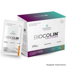 Biocolin Collagen 7g 30 Sachês (210g)  Central Nutrition, Tangerina