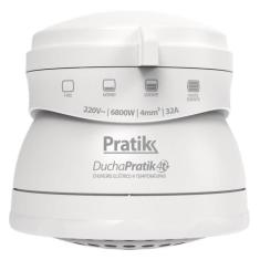 Chuveiro Ducha Pratik 4 Temperaturas, Branco, 220V