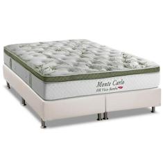 Cama Box King: Colchão Molas Ensacadas Herval MasterPocket Monte Carlo