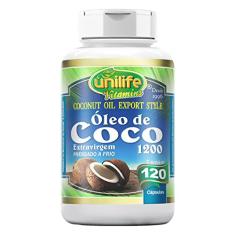 Óleo de coco - Extra virgem - 120 cápsulas