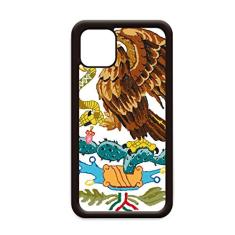 Capa com emblema nacional do México para iPhone 12 Pro Max para Apple Mini Mobile Case Shell