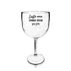 Taça Gin Acrílico Personalizado - Chance de Ser Gin