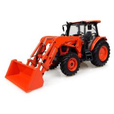 Miniatura Trator Pá Carregadeira  Kubota M5-111 Avec 1/32