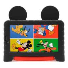 Tablet  Multilaser M7s Plus Mickey Mouse Nb314 7  16gb Preto/vermelho E 1gb De Memória Ram M7S Plus