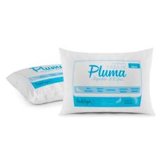 Travesseiro Toque de Pluma Pena Percal 100% Algodão 200 Fios 50x70cm Antiácaro, Antialérgico, Lavável em Máquina (02)