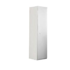 Guarda Roupa Roupeiro 1 Porta Módulo Armário Ludi 100% MDF Branco - Ph