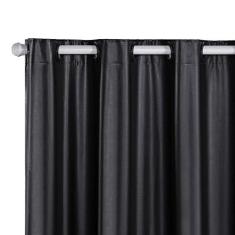 Cortina Blackout PVC 2,80 m x 2,30 m - Preto - EDDI CASA