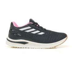 Tênis Feminino Academia Caminhada  Original Barato - Nog, Preto, Rosa,