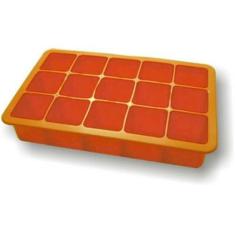 Forma De Gelo Em Silicone 15 Cubos Laranja S6014B-LJ - MILK