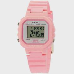 Relógio Feminino casio Standard Digital Rosa LA-20WH-4A1DF