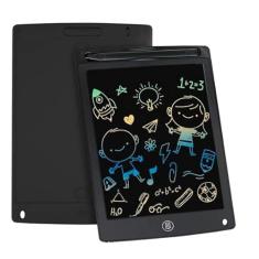 Lousa Mágica Infantil Digital Tablet Escrita Para Desenho Criança LCD 12" Cores Variadas
