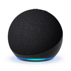 Echo Dot 5ª Geração Amazon, Com Alexa, Smart Speaker, Preto