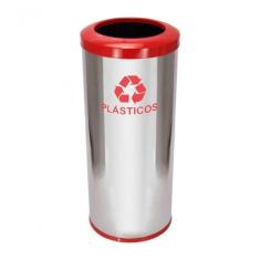 Lixeira Em Inox Com Aro