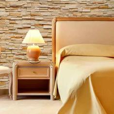 Papel de Parede Adesivo Lavável Pedra Canjiquinha Tijolo cpt0017 - Fin