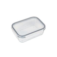 Pote Refratário Retangular com Tampa 800 ml Mor Glass