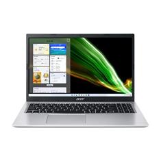 Notebook Acer Aspire A315-58-372M, CI3 1115G4, 8GB, 512GB SDD, (Intel UHD) Windows 11. 15,6” LED FHD PRATA