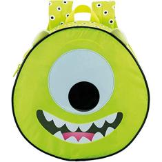 Mochila 12 Monstros Monster Friends Verde - 8572 - Artigo Escolar Monstros, Verde
