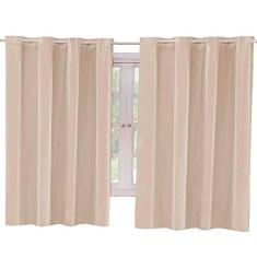 Cortina Blackout Corta Luz 220cm x 130cm - Palha