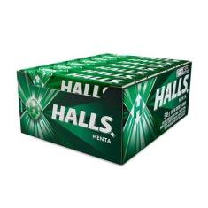 Bala Halls Menta 28G - Embalagem Com 21 Unidades