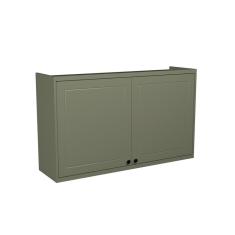 Armário Aéreo 120cm 2 Portas Cozinha Sevilha Verde Hill