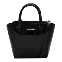 Bolsa Grande Petite Jolie Original Tendencia Verao Preta - Geral