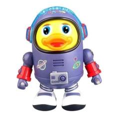 Boneco Dançarino Musical Pato Robô Astronauta Duck - toys