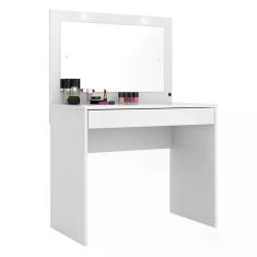 Penteadeira Camarim Atraente Branco - Demóbile Branco