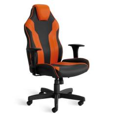 Cadeira Gamer Flex Giratória 5033 C/br 8317 - Flex Cadeiras, Preto-Int
