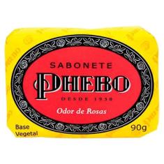 Sabonete em Barra Phebo Odor de Rosas 90g