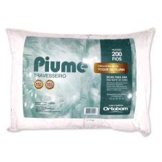 Travesseiro Ortobom Piume Toque de Pluma Percal 200 Fios