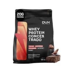 Whey Protein Concentrado Chocolate Refil 1.8kg – Contribui Para o Ganho Muscular Hipertrofia – Dux Human Health