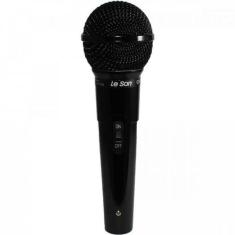 Microfone Dinamico Cardioide Mc200 Preto Leson