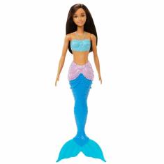 Boneca Articulada  - Barbie Dreamtopia - Sereia Morena - Mattel